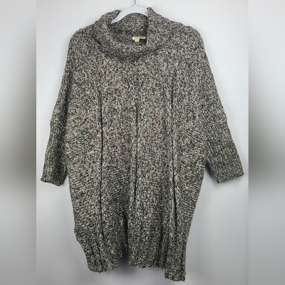 Matilda Jane Wonderment Evening Stroll Sweater M/L 3/4 Sleeve Knit Oversized